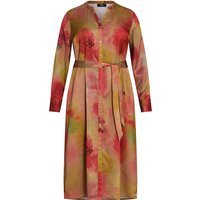 Damen Midi-Kleid im Aquarell-Look