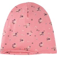 Mädchen Mütze mit Blümchen-Allover