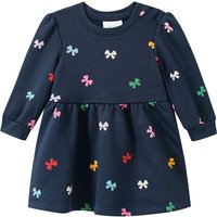 Baby Sweatkleid mit Allover-Print