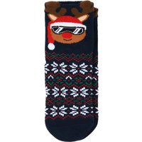 1 Paar Kinder Weihnachtssocken mit Rentier