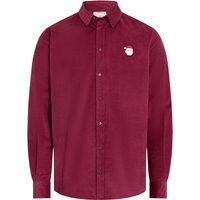 Herren Weihnachtshemd mit Stickerei