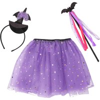 Kostüm Hexe in Halloween-Optik