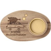 Teelichthalter im weihnachtlichen Design
