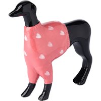 Dekofigur Hund mit Pullover