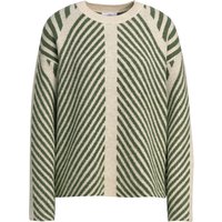 Damen Strickpullover mit Streifenmuster