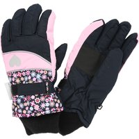 Mädchen Handschuhe mit Blumen-Muster