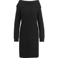 Damen Strickkleid mit Carmenkragen