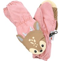 Baby Fäustlinge mit Reh-Motiv