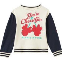 Minnie Maus Sweatjacke im College-Style