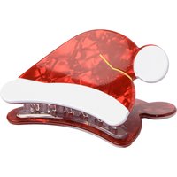 Haarklammer Weihnachtsmann-Mütze