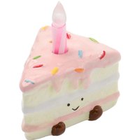 Geburtstagsdeko mit LED-Kerze Torte