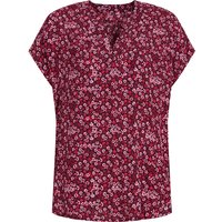 Damen Bluse mit floralem Allover-Print