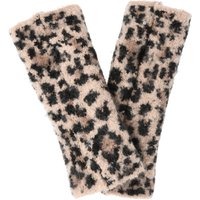 Damen Armstulpen mit Leo-Allover