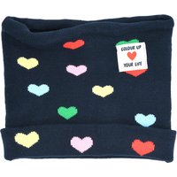 Mädchen Snood mit Herz-Allover