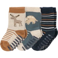 3 Paar Baby Stoppersocken mit Frottee