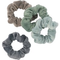 4 Scrunchies aus Cord