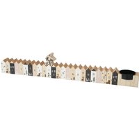 Deko-Adventskalender aus Holz