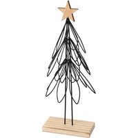 Großer Deko-Baum aus Metall