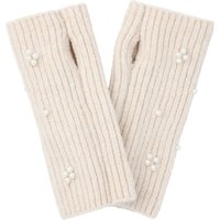 Damen Strickstulpen mit Rippstruktur