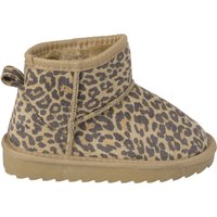 Mädchen Winterboots im Leo-Look