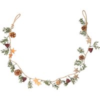 Deko-Girlande im weihnachtlichen Design