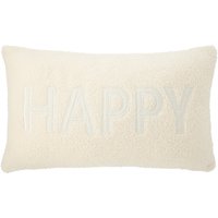 Kissenhülle aus Teddyplüsch