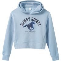 Mädchen Hoodie mit Pferde-Print