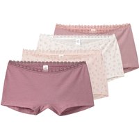 4 Damen Shorts mit Bio-Baumwolle