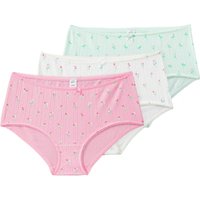 3 Damen Hipster mit Ajour-Muster