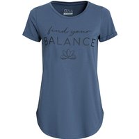Damen Yoga-T-Shirt mit Rundhals