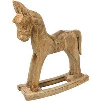 Deko-Schaukelpferd aus Holz