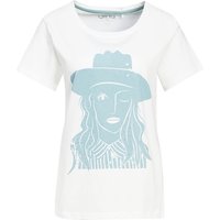 Damen T-Shirt mit Front-Print