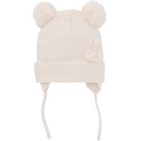 Baby Wintermütze mit Zierschleife