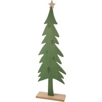 Kleiner Deko-Tannenbaum aus Holz