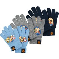 3 Paar PAW Patrol Handschuhe im Set