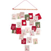 Adventskalender mit Beutel