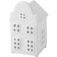 Kleines LED-Deko-Haus aus Porzellan