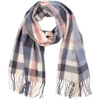 Damen Strickschal mit Karo-Muster