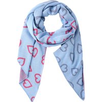 Damen Schal mit Herz-Muster