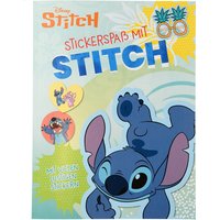 Disney Stitch Stickerspaß mit 24 Seiten