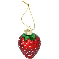Baumschmuck Erdbeere