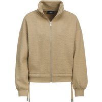 Damen Sweatjacke mit Struktur