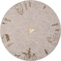 Platzset im weihnachtlichen Design