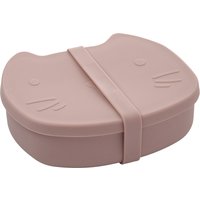 Silikon-Brotdose mit Deckel im Katzen-Design