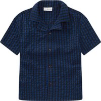 Jungen Seersucker-Hemd mit Karo-Muster