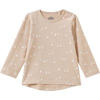 Baby Langarmshirt mit Gänse-Allover