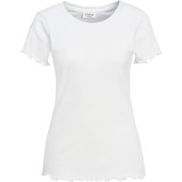 Damen T-Shirt aus Feinripp