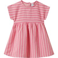 Baby Musselin-Kleid im Streifen-Look