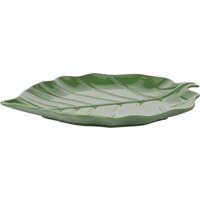 Servierplatte in Blatt-Design