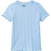 Baby T-Shirt mit Ajour-Muster